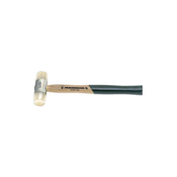 Peddinghaus - 5037020035 maillet en nylon avec manche en bois de frêne, blanc/beige/noir, ø 35 mm