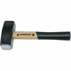 Informations techniques Matériau (manche) : Bois Matériel (tête) : Acier Norme DIN : DIN 6475 Poids : 1380 g Poids de la tête ...