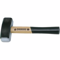 Informations techniques Matériau (manche) : Bois Matériel (tête) : Acier Norme DIN : DIN 6475 Poids : 2200 g Poids de la tête ...
