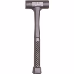 Informations techniques Dimension produit, Ø : 45 mm Matériel (tête) : Acier Poids : 620 g Spécificités du marteau : antichoc ...