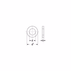 fabricant et numéro du fabricant TOOLCRAFT800284 données techniques Contenu: 10 pc(s) Épaisseur du matériau: 1.5 mm Ø extérie ...