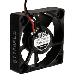 SEPA MFB40H12 Ventilateur axial 12 V/DC 185 l/min (L x l x H) 40 x 40 x 10 mm