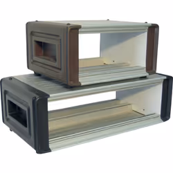 enquête Proma 133 046c Dimensions: (l x H x P) 510 x 175 x 280 mm Couleur: aluminium (anodisé), marron description Coffret po ...