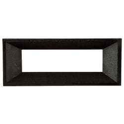 Strapubox - Cadre avant ar 6 a noir Adapté pour (écran): écran lcd à 6 caractères plastique 1 pc(s) Q16382