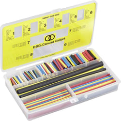 Assortiment de gaines thermorétractables 2:1 DSG Canusa 8011000990 135 parties X21777
