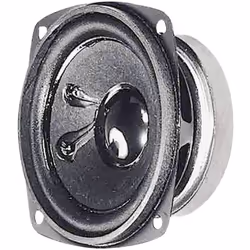 Visaton VS-FRS8/4, 1.0 canaux, Avec fil, 30 W, 100 - 20000 Hz, 4 Ohm, Noir