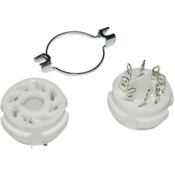 Socle de tube électronique 1 pc(s) 150104 Nombre de pôles: 8 Culot: octal Type de montage: châssis Matériau:Céramique Q37971