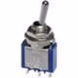 Interrupteur à levier - APEM - 5566A - 4 x On/On - 250 V/AC 3 A - accrochage - 1 pc(s)