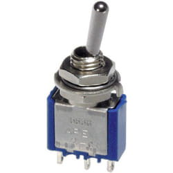 Interrupteur à levier 2 x On/Off/On APEM 5249AB 250 V/AC 3 A permanent/0/permanent 1 pc(s)