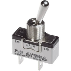 Apem - Interrupteur à levier 1 x On/On 636NH/2 250 v/ac 15 a à accrochage 1 pc(s)
