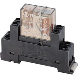 Finder - 95.65.M Support relais avec étrier de fixation (l x l x h) 15.6 x 63.1 x 33.3 mm 1 pc(s)