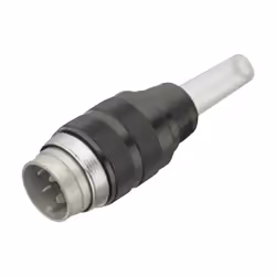description · Connecteur avec verrouillage à vis · Décharge de traction de câble intégrée · Protection anti-courbure transpar ...