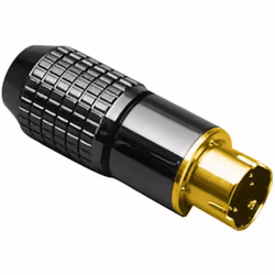 Informations techniques Connexion (composants) : à souder Couleur : noir Forme du connecteur : mâle, droit Matériau du contac ...