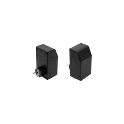 Strapubox - Boîtier avec fiche secteur sg 1021 121 x 66 x 55 plastique noir 1 pc(s)