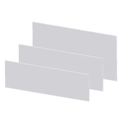 Strapubox - Face avant 215 x 81 x 2MM plastique (l x l x h) 215 x 81 x 2 mm S17738
