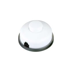 Inter Bär - interrupteur intermediaire à pied blanc 250V interbär