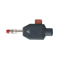Stäubli - Fiche banane mâle ø de la broche: 4 mm KLS4 schwarz 22.3006-21 noir 1 pc(s) D19315