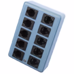Informations techniques Branchement (capteur) : RJ12 Matériau du boîtier : plastique Platine de distribution 10 compartiments ...