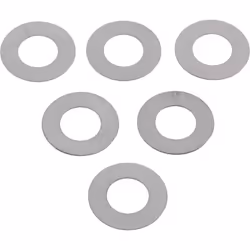 acier Rondelles dajustement 6 mm 12 mm 0.2 mm 20 pc(s)
