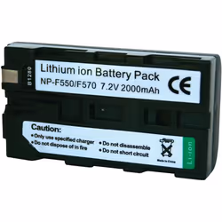 Conrad 250467, 2000 mAh, 7,2 V, Lithium-Ion (Li-Ion)
