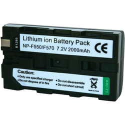 Conrad 250467 batterie de caméra/caméscope Lithium-Ion (Li-Ion) 2000 mAh