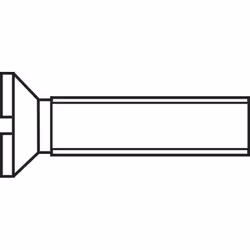 Informations techniques Entraînement (outil) : plat Forme de la tête de vis : tête fraisée Longueur : 16 mm Matériau : acier  ...