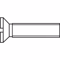 Informations techniques Entraînement (outil) : plat Forme de la tête de vis : tête fraisée Longueur : 10 mm Matériau : acier  ...