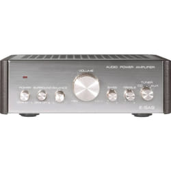 Renkforce - Amplificateur stéréo 2 x 12 w E-SA9 RF-1050402 argent (métallisé), marron foncé 1 pc(s)