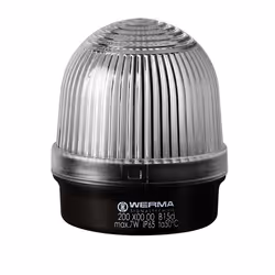 Werma 200.400.00, Blanc, Polycarbonate (PC), -20 - 50 °C, IP65, 12 - 230 V, 5,7 cm