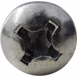 Toolcraft 815071, Vis, Acier, Tête ronde, Métallique, 9,5 mm, 100 pièce(s)