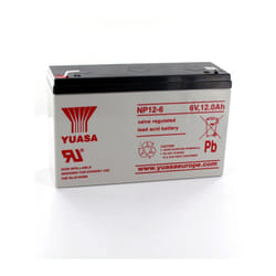 Yuasa - Batterie Plomb 6V 12Ah NP12-6
