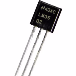 Informations techniques Sortie de tension : (calibré linéaire avec facteur d’échelle 10 mV/°C) 0 - 3 V. Echauffement propre : ...
