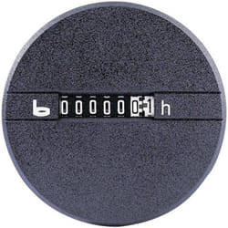 Bauser - 266.2/008-022-0-1-001 266.2/008-022-0-1-001 Compteur horaire dc rond 12-24Vdc 266.2