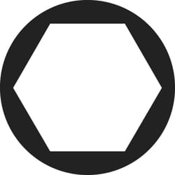 828796 Écrou hexagonal M1.4 din 934 acier galvanisé 20 pc(s) - Toolcraft