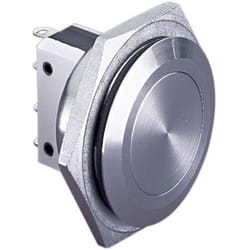 Bulgin - MP0038 MP0038 Bouton-poussoir antivandalisme 250 v/ac 5 a 1 x Off/(On) à rappel (ø x l) 27.8 mm x 25.2 mm IP66 (