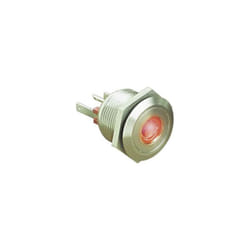 Bulgin - MPI001/28/RD MPI001/28/RD Bouton-poussoir antivandalisme 24 v/dc 0.05 a 1 x Off/(On) à rappel rouge (ø x l) 22 mm x 32.7 mm IP66 1 pc(s)