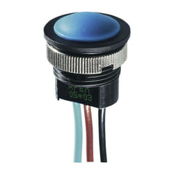 Apem - IAR3F1200 IAR3F1200 Bouton-poussoir 24 v/dc 2 a 1 x Off/(On) à rappel IP67 (façade avant) 1 pc(s) D77122