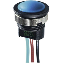 APEM IAR5F1200 IAR5F1200 Bouton-poussoir 24 V/DC 2 A 1 x On/(On) à rappel IP67 (façade avant) 1 pc(s)
