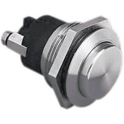 Bulgin - MP0037/2 MP0037/2 Bouton-poussoir antivandalisme 50 v 1 a 1 x Off/(On) à rappel (ø x l) 21.5 mm x 31.8 mm IP68 (