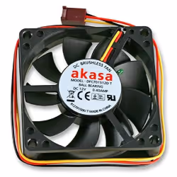 Akasa Black 7cm case fan, Ventilateur