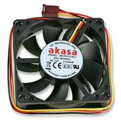 Akasa Black 7cm case fan Boitier PC Ventilateur