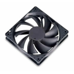 Akasa Black 12cm case fan Boitier PC Ventilateur Noir