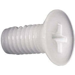 Vis à tête fraisée TOOLCRAFT 839978 10 pc(s) M6 40 mm tête fraisée cruciforme plastique, Polyamide N/A