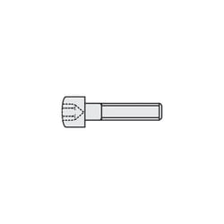 Vis cylindrique Toolcraft 839667 100 pc(s) M3 6 mm tête cylindrique 6 pans intérieurs acier din 912