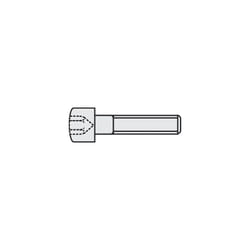 Toolcraft - vis cylindrique 839670 100 pc(s) M3 12 mm tête cylindrique 6 pans intérieurs acier din 912