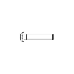Toolcraft - vis à tête bombée 839792 100 pc(s) M3 10 mm tête bombée 6 pans intérieurs acier inoxydable