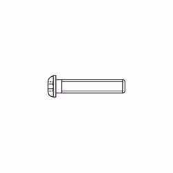 Cette vis à tête bombée de 6 pans creux et de taille M3x16 mm est en acier inoxydable. Qualité 4,6. Conditionnement : 100 pc( ...