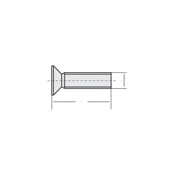 Toolcraft - vis à tête fraisée 839913 100 pc(s) M3 6 mm tête fraisée torx acier inoxydable din 965