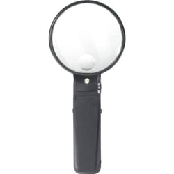 Toolcraft - 821010 821010 Loupe sur pied Grossissement: 2 x, 4 x Lentille: (ø) 88 mm