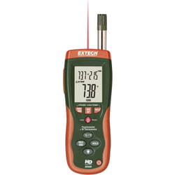 HD-500 Hygromètre 0 % hr 100 % hr Affichage anti-moisissure/point de rosée Q52594 - Extech